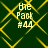 Green background with yellow diamond-shaped pattern and repeated text 'the Pack #44' in light yellow pixelated font
