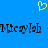 Yellow pixelated heart symbol above black text reading 'Micaylab' on solid blue background.