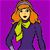Pixelated cartoon character with orange hair and yellow scarf on purple background next to green text 'Original Icons .com' on dark green background.