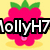 Pixelated pink flower with green leaves and a smiling face, displaying sequential text overlays on a yellow background.