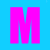 A static image with bright blue background, large pink text spelling MIRANDA arranged in a , #21 below the center letter N, and a black-and-white soccer ball on the right