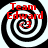 Four identical spiral patterns with red text 'Team Edward' and a small red symbol, arranged in a on black background