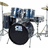 Pixelated drum kit on white background with blue displaying red text "You Can't Fight The Music"