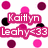 Pixelated pink and white text with scattered dark dots on a white background.