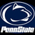 Blue and white pixelated icon featuring a stylized 'N' with a circular border and the text 'Penn State' below it.