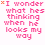 pixelated text and symbols on a white background, with variations in color and shape