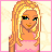 Pixel art contact sheet showing a single female character's full body in three frames with pink text overlay reading 'singles and lookin' on a light beige background with star patterns.