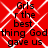 Red background with white crisscross lines and black text reading "Grls r the best thing God gave us" repeated in a pattern