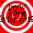 Red circular icon with white concentric rings and black text reading 'Taylor Swift' and 'I Love' in a pixelated font, arranged in a of four identical copies