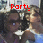 Two people in a close pose with one person's arm around the other, overlaid with red text reading 'Party like a Rockstar=]'