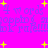 A bright pink background with repeated purple text and yellow star shapes, featuring a subtle animation of the text shifting slightly.