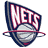 Pixelated icon with stylized 'NETS' text in white and maroon over a gray planet graphic, framed by dark blue borders.
