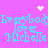 Pixelated cyan text on purple background reads "Everybody loves Michelle" with two white pixel hearts and two white pixel starbursts.