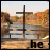 nine shows a landscape with autumn trees, water, and a cross; text appears sequentially across the bottom
