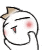 cartoon faces with blush, some wearing pink hair accessories or bows, others with brown hair tufts