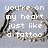 Pixelated text in white reads "you're on my heart just like a tattoo" and "i'll always have you" inside two interlocking heart shapes with black outlines.