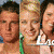 A static image of multiple people in a group photo with text overlay reading 'Laguna Beach' and partial 'HIT' visible.