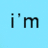 A static image with a light blue background displays multiple black text fragments in various orientations and sizes, including 'i'm', 'sha', 's', 'sh', 'sa', 'sak', 'saki', and 'sakin'.