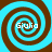 Four identical spiral patterns arranged in a , each containing the text 'Giulio' at its center