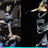 Pixelated image of a person in motion with blue text reading 'GOO TR SOUTH' and 'JR MID. CHEER 2007!!!!' on black background.