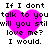 Four identical display black text over a white background with a large pink heart in the center of each