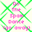A static image with a green crisscross pattern background and pink text reading "Do The Spam Dance (go away)" repeated four times in a