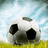 A soccer ball on grass under a cloudy sky, with a red overlay showing #3 in the top-right frame.