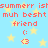 Pixelated text and symbols on a light blue background with yellow stars, featuring repeated phrases and emoticons.