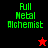 Four display 'Full Metal Alchemist' text with a star symbol changing color and position across backgrounds
