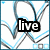 Four display text over a blue and gray geometric background; the bottom-right is blank