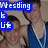 Animated sequence showing two individuals in blue athletic wear with white lanyards, transitioning from a four- to a two- layout with text overlays