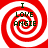 Four identical red and white spiral patterns with green text reading "I LOVE ANGIE" arranged in a