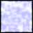 Animated contact sheet of a 48x48 pixel AIM buddy icon showing text and logo animation on a gray transparency background.
