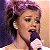 A split-frame contact sheet showing a woman singing into a microphone on the left and green text reading "Original Icons .com" on the right against a dark background.