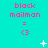 Cyan background with repeated pink text 'black mailman' and '<3', animated white sparkles appear in different positions across frames.