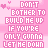 Pixelated pink text on a gradient background with heart symbols, arranged in a 2x2 contact sheet of animated frames showing identical content.