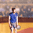 Animated contact sheet showing a volleyball player's serve motion across 12 frames on a court background with spectators.