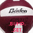 A maroon and white football-shaped icon with 'Chickens' text on the top, displaying animated red pixelated text changes below.
