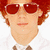 Pixelated image of a person with red hair and sunglasses, overlaid with pink text reading "Move Over Miley!" and "Abigail is taking ur place!!!"