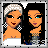Two pixelated figures in a framed composition with 'Forever!' text to the right.