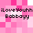 Pixelated pink and white checkered background with repeated text "iLoveYouhh Babbayy" in black pixelated font.