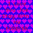 Pixelated text repeats 'I Love You Joe Stay With Me FOREVER' over a heart-patterned background with blue and purple hues.