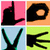 Four distinct black silhouette icons arranged in a 2x2 grid on solid-colored backgrounds: pink, orange, light blue, and lime green.