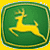 Yellow background with green square logo containing yellow deer silhouette and text "John Deere Gurl" in green pixelated font.