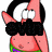 Animated pink cartoon character with black hair and green-purple shorts, displaying four sequential text overlays in a