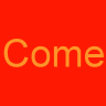 nine colored squares with text overlays: red, green, purple, red, orange, yellow, green, purple, blue squares displaying 'Come Taste My Rainbow' and repeated 'Rainbow' text