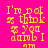 Four quadrants display identical pixelated yellow text on solid backgrounds: pink top-left, purple top-right, blue bottom-left, and purple bottom-right.