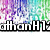 Pixelated colorful background with partial text fragments and a gray rectangle on the right.