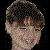 nine pixelated faces on black background, with red devil transformations and text reading "The REAL Satan"