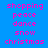 Pixelated text list with pink words on blue background, featuring cyan highlight bars over specific in two